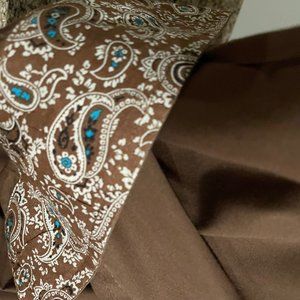 Cinch shirt brown and white - XL